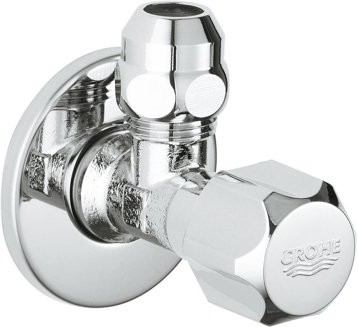 Вентиль угловой Grohe 1/2 x 3/8 хром 2201700M
