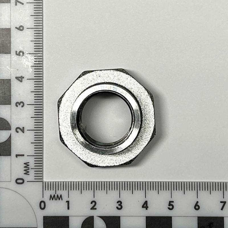 Переходник резьбовой General Fittings ВР-ВР 1x1/2 хромированный с плоской прокладкой dui635C4201