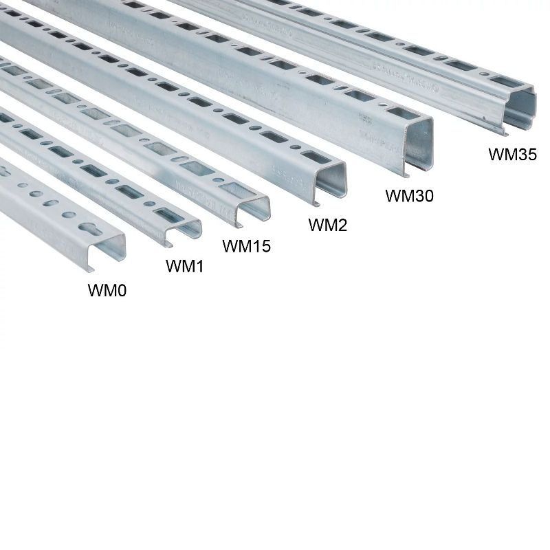 Профиль монтажный Walraven BIS RapidRail WMR15 30x20x1.8 мм 2000 мм оцинкованный 6505015R