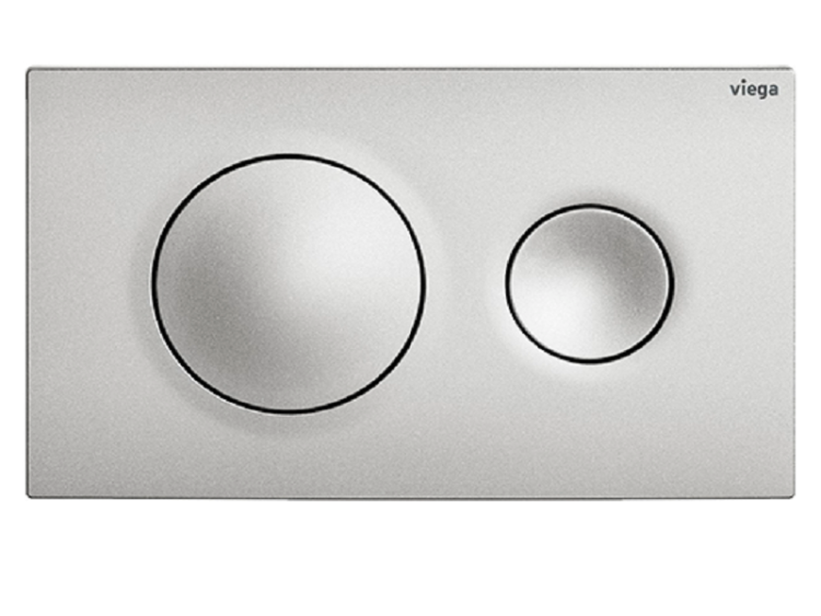 Панель смыва для унитаза Viega Prevista Visign for Style 20 матовый хром 773786