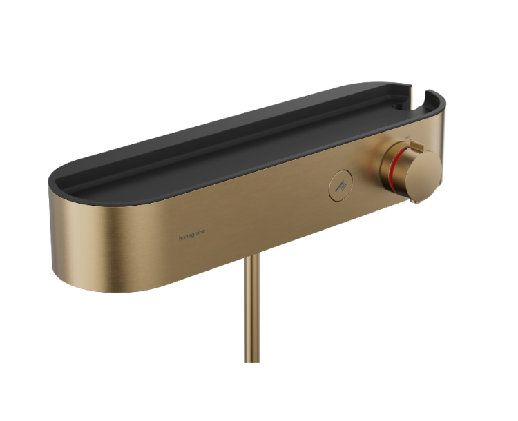 Смеситель для душа Hansgrohe ShowerTablet Select настенный на 1 потребитель бронза брашированная 24360140