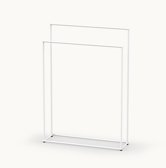 Полотенцедержатель Decor Walther MIKADO двойной напольный 860x600 мм белый матовый 0523050