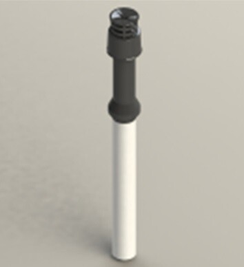 Наконечник вертикальный BAXI для коаксиальной трубы 60/100 мм антиобледенительный KMT71413581