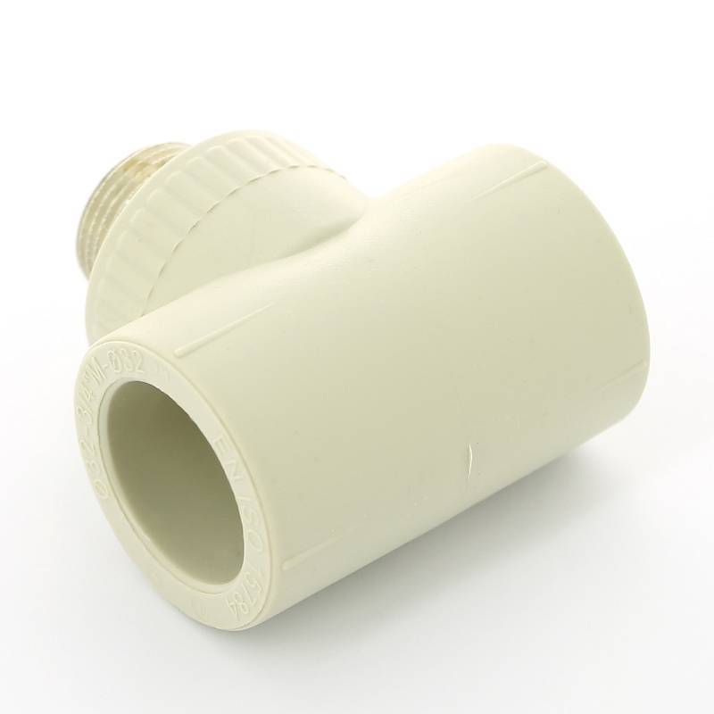 Тройник полипропиленовый Heisskraft 32х3/4 НР 3193225