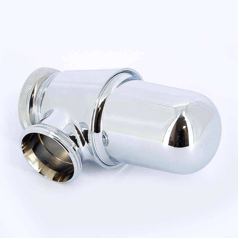 Сифон бутылочный Viega 1 1/4 x 32 мм без отвода и розетки хром 105082