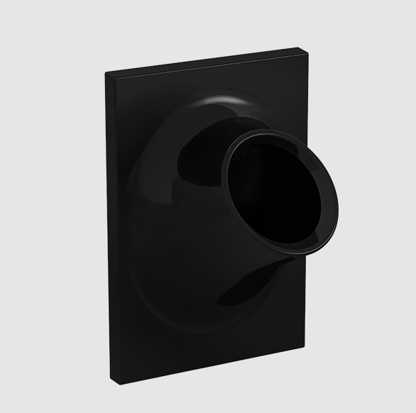 Писсуар VitrA Istanbul 510х360х710 мм подвесной черный 4517B0705300