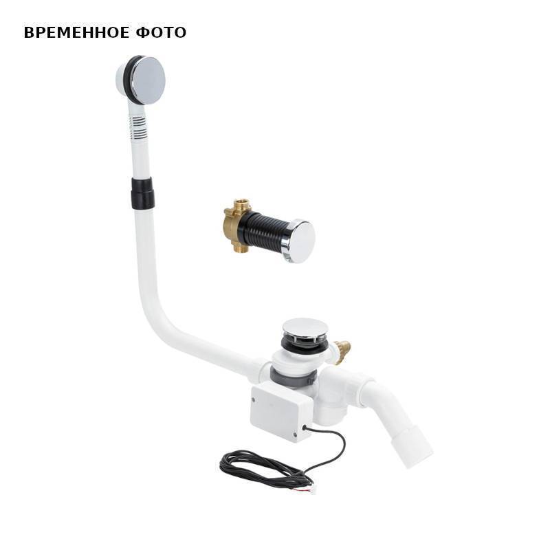 Слив-перелив для ванны Viega Multiplex Trio F с донным наполнением 6148.1 675493