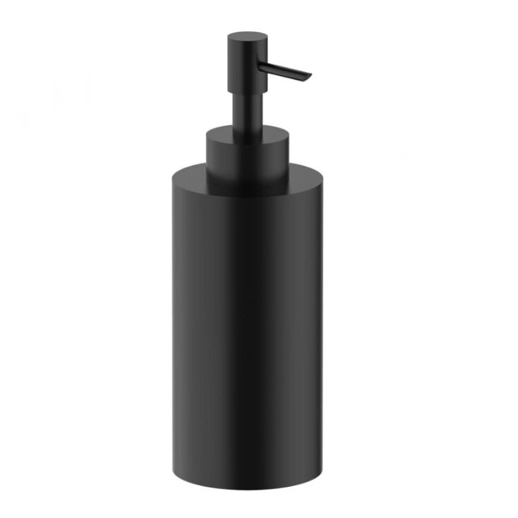 Дозатор для жидкого мыла Fantini Young отдельностоящий 60x173 мм цвет Deep Black PVD 96S17652