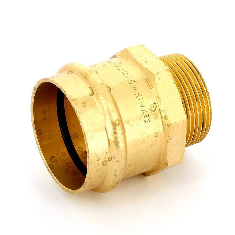 Муфта переходная пресс-НР IBP >B< Press 54 мм x 1 1/2 бронза P4243G05412000