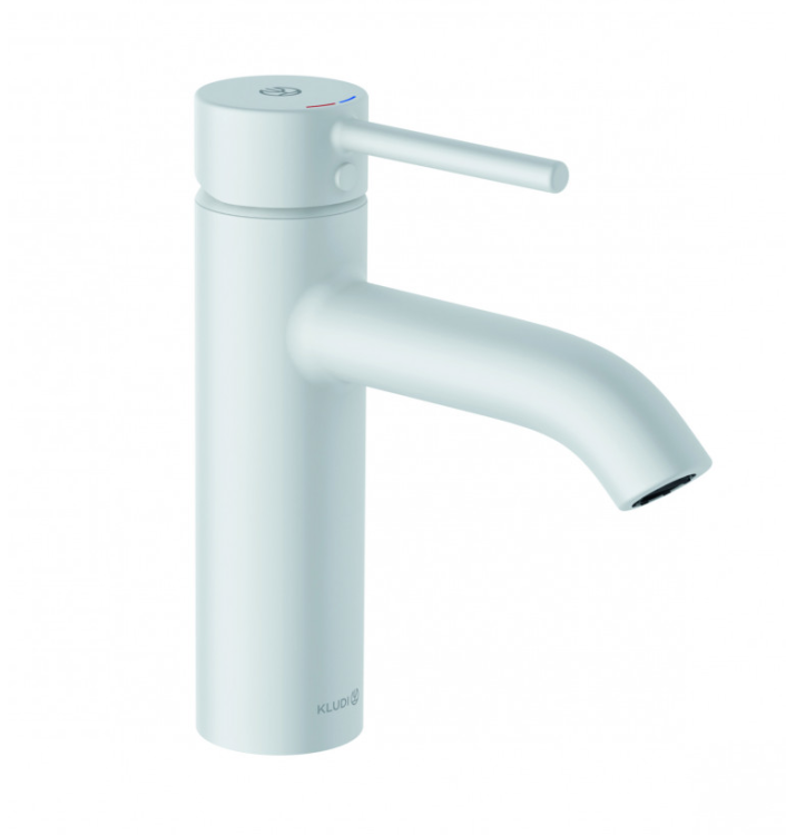 Смеситель для раковины Kludi BOZZ белый матовый 382885376
