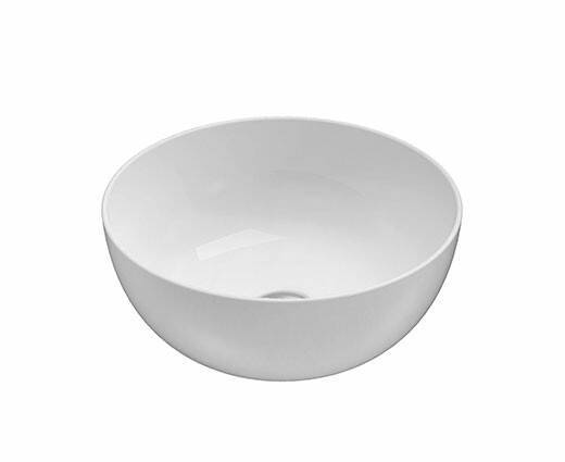 Раковина Globo T-EDGE 370х370х160 мм без отверстия для смесителя B6T37BI