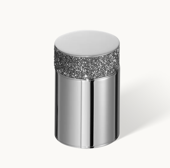 Контейнер Decor Walther ROCKS BMD 1 65x65x98 мм хром/кристаллы Swarovski 0933700