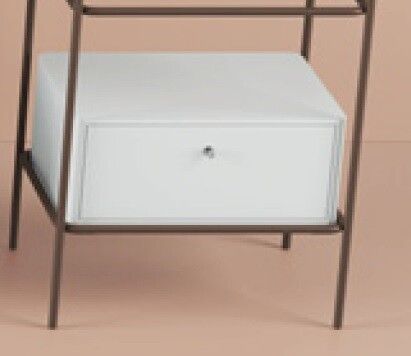Ящик выдвижной Artceram Fuori Scala 50.6x35.5x22 см для металлической консоли белый матовый ACM03905