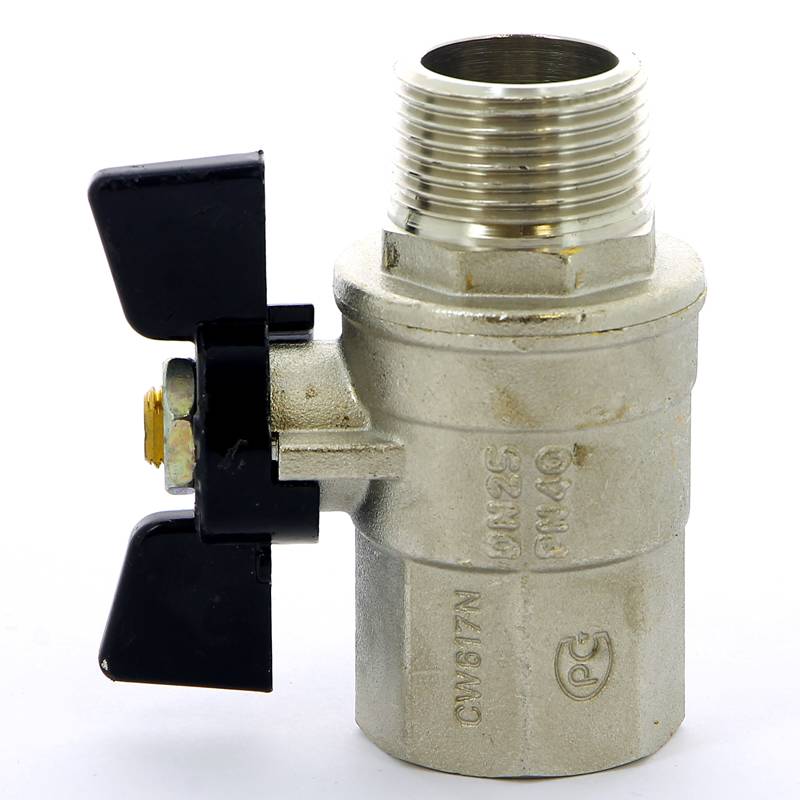 Кран шаровой Bugatti NEVADA НВ бабочка 1 4070076