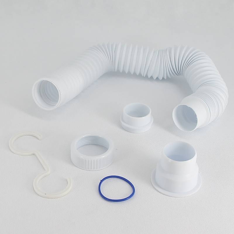 Сифон гофрированный Wirquin Элит 1 1/2 х 40/50 мм без выпуска 600 мм 30980621