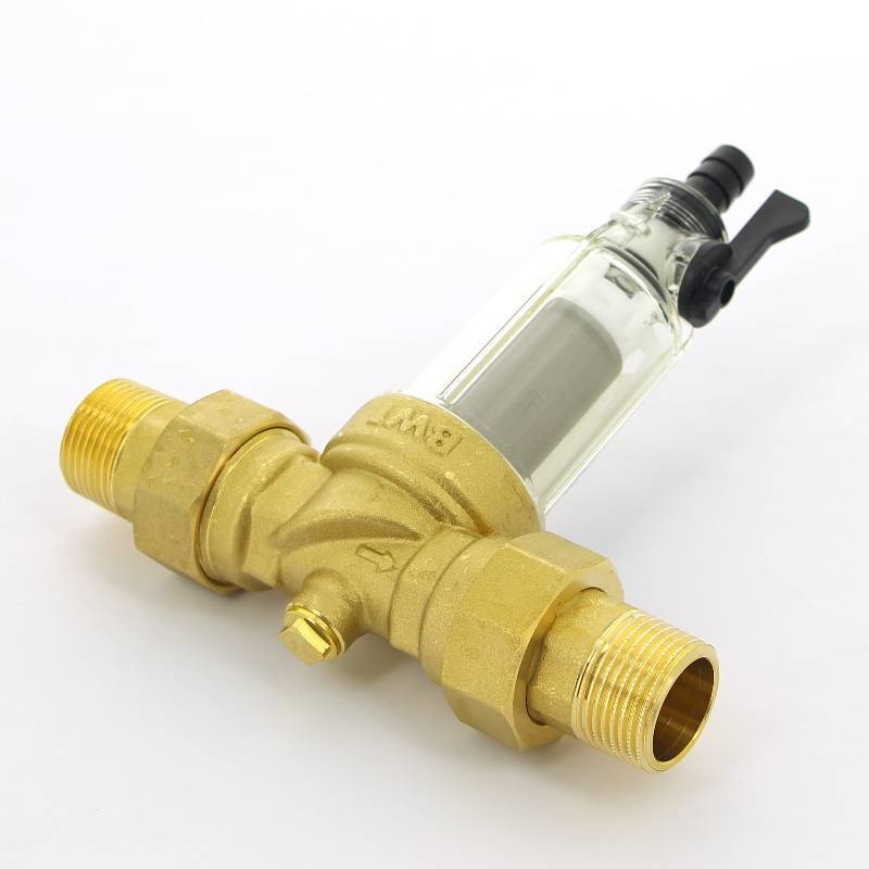 Фильтр промывной BWT Protector mini C/R 1 100 мкм для холодной воды 810531