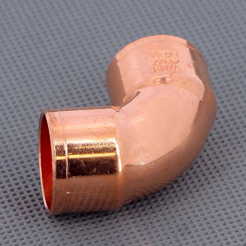 Угол двухраструбный 90 градусов пайка Viega 22 мм 100278