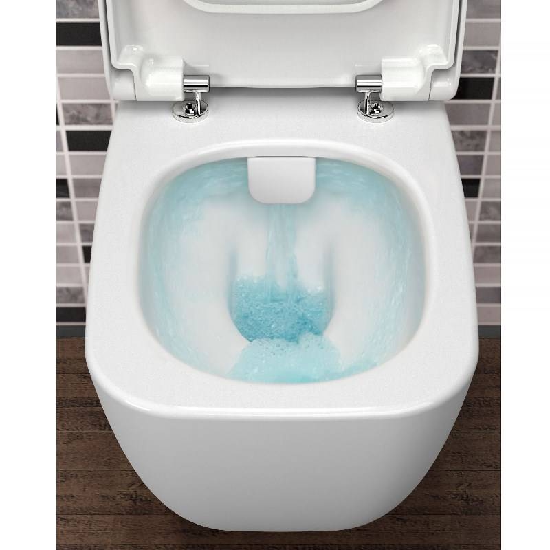 Унитаз подвесной Geberit Renova Rimfree безободковый 54х35.5 см 203050000