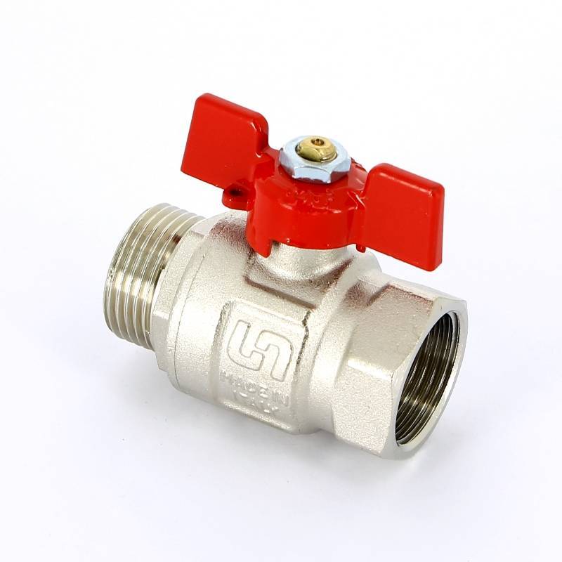 Кран шаровой Uni-Fitt 1 НВ полнопроходной бабочка 111T4000