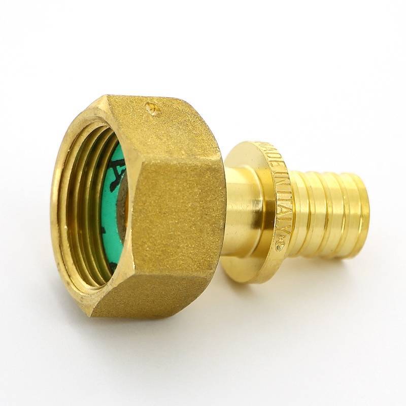 Муфта аксиальная Uni-Fitt 16x3/4 с накидной гайкой и плоской прокладкой 754G6300