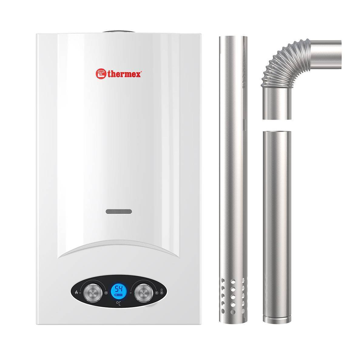 Водонагреватель газовый проточный Thermex G 20 TD Pro 10 л/мин 4962