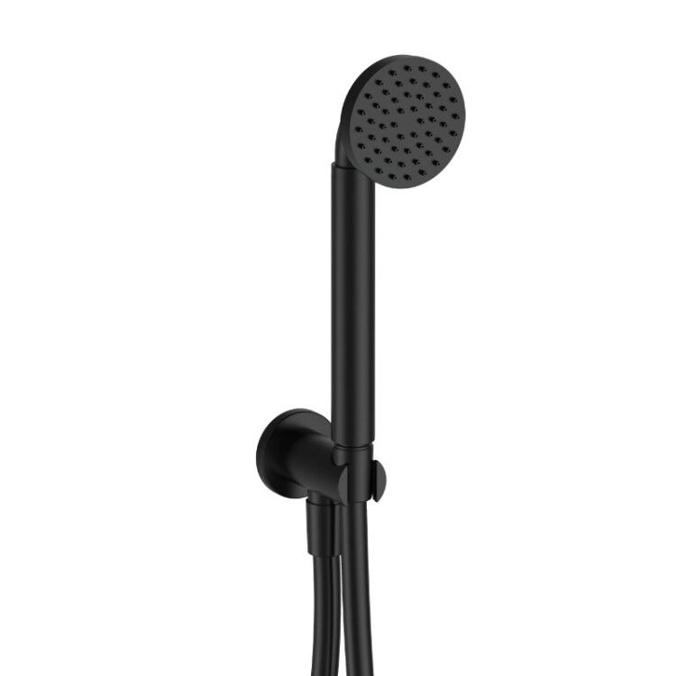 Душевой набор Fantini Icona Classic черный матовый 5313R043
