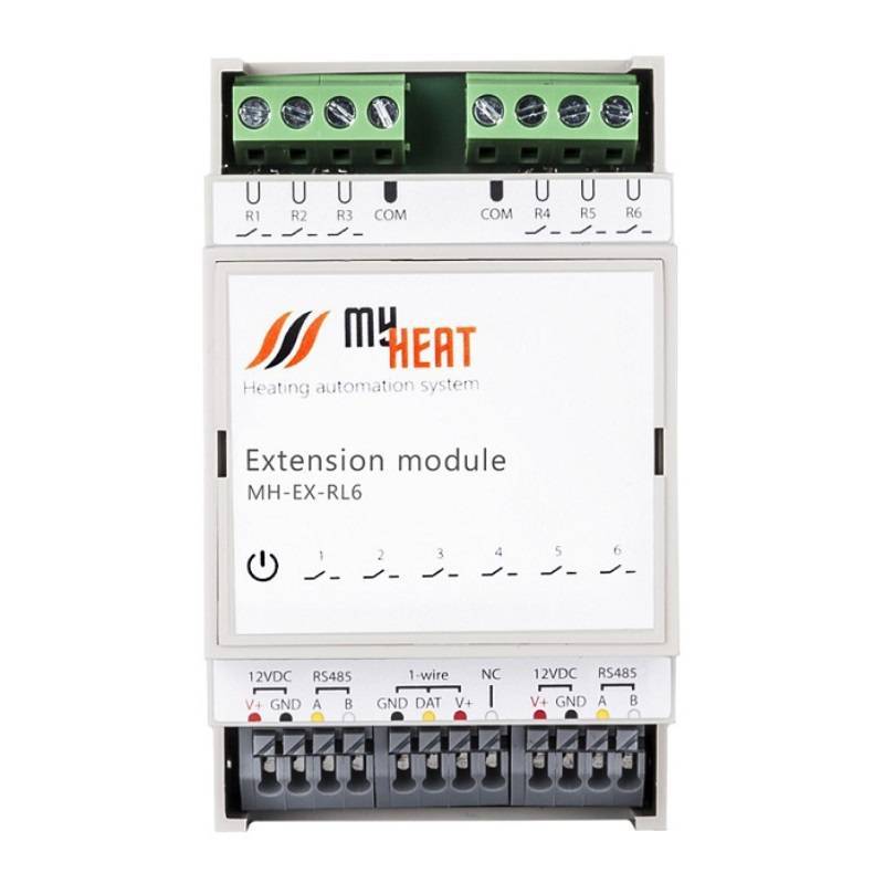 Блок расширения релейный ЭВАН MyHeat RL6