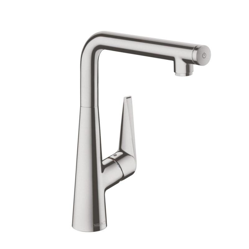 Смеситель для кухни Hansgrohe Talis Select M51 300 однорычажный 1jet под сталь 72820800