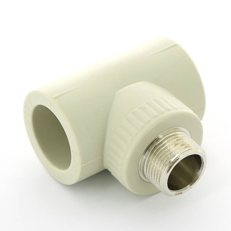 Тройник полипропиленовый Heisskraft 32х3/4 НР 3193225