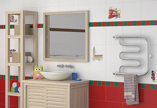 Полотенцесушитель водяной Сунержа Лира 500x500 мм без покрытия 00-0011-5050