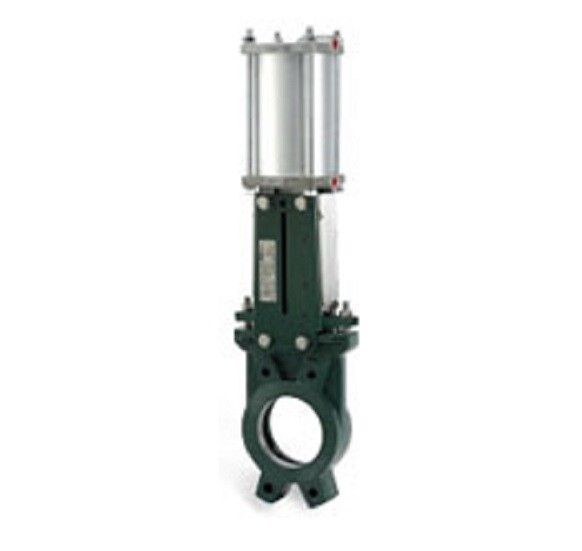 Задвижка шиберная HOG VG DN 65 PN10 с пневмоприводом чугун/нитрил VG440003NI0065