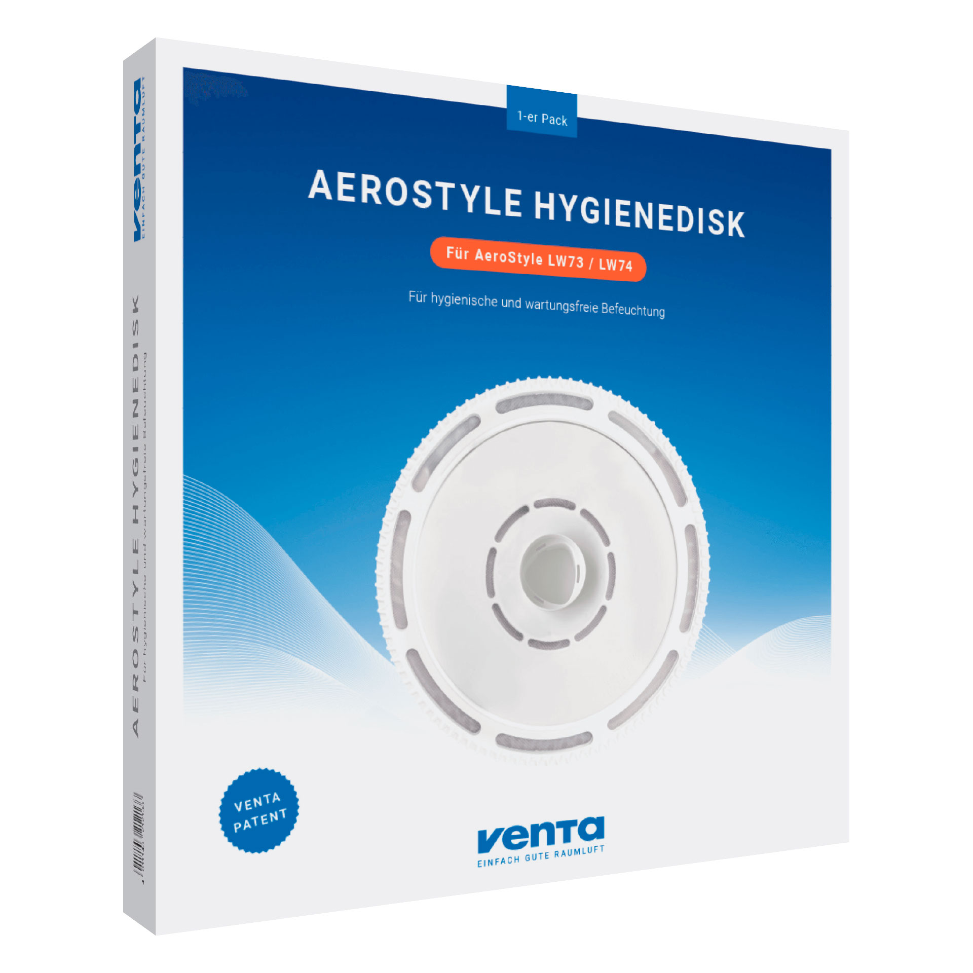 Гигиенический диск Venta AeroStyle для моек воздуха LW73/LW74 1 шт 2070100