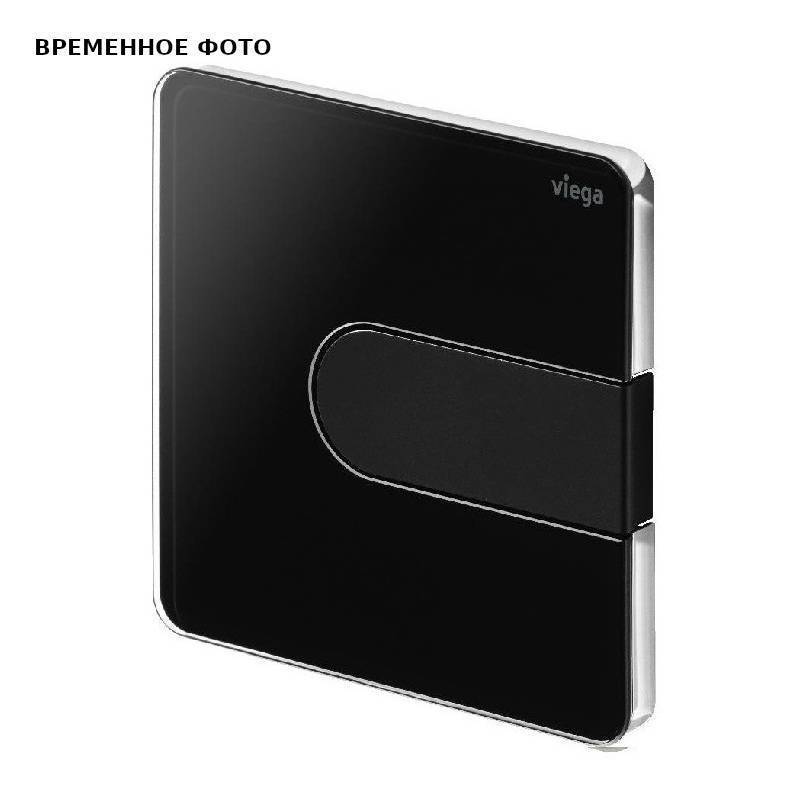 Кнопка смыва для писсуара Viega Prevista Visign for Style 23 пластик черный матовый 774592
