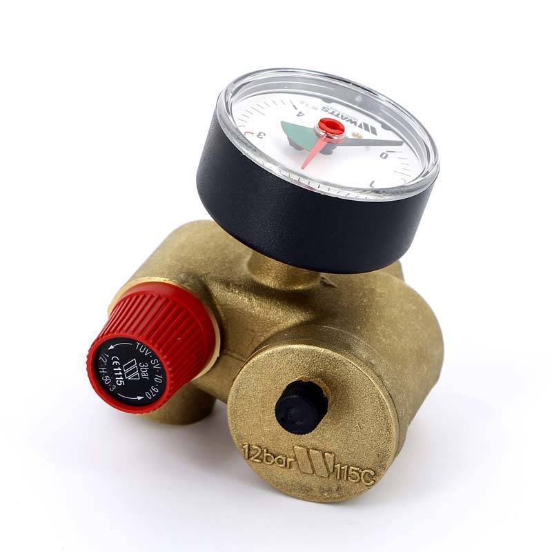 Группа безопасности котла Watts KSG 30 N до 50 кВт 1 3 бар латунь 10005232