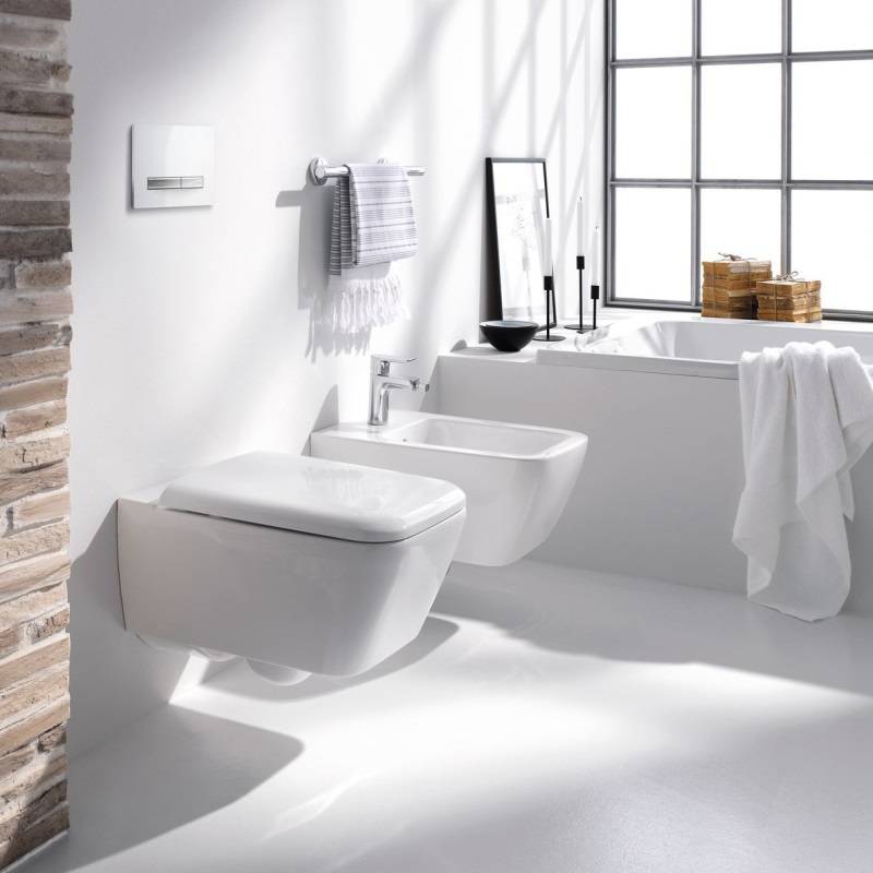 Сиденье для унитаза Geberit iCon Square SoftClose быстросъемное 500.837.01.1