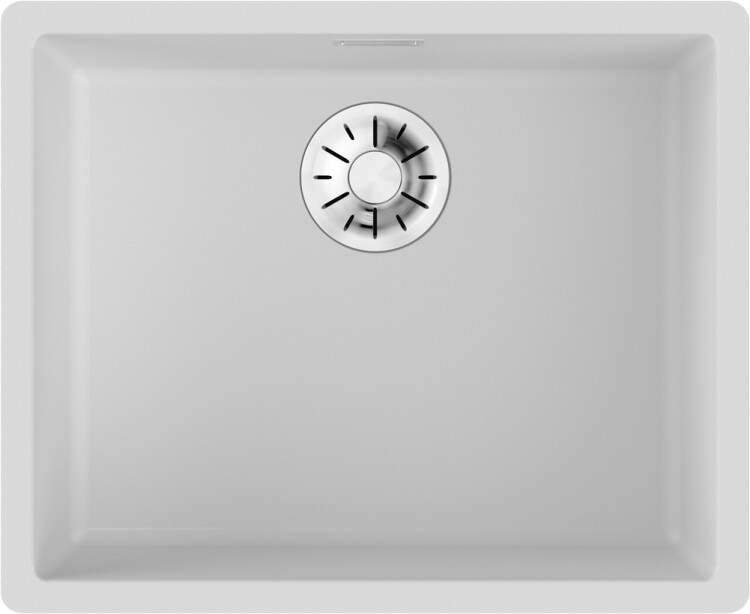 Кухонная мойка OMOIKIRI Yamakawa 55-U 556х456 мм белый 4997265