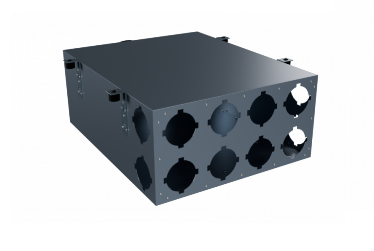 Вентиляционный коллектор Flexag CMP-FLD 160/90x8 D160 на 8 выходов.
