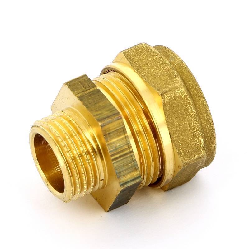 Муфта компрессионная Tiemme 1100 22х1/2 наружная резьба 1100034