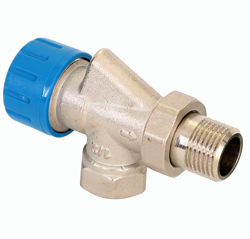 Клапан термостатический осевой Tiemme Premium 1/2 с преднастройкой 71404