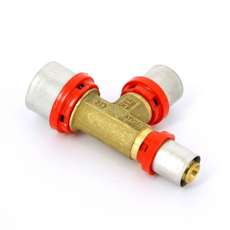 Тройник пресс Tiemme 26х20х16 мм 1650132