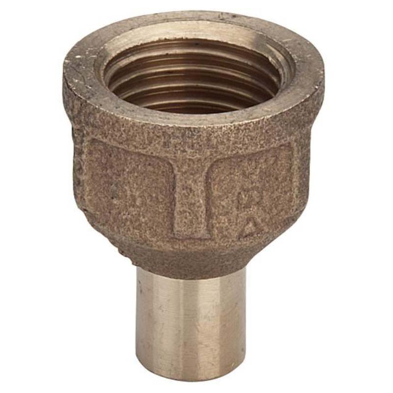 Муфта-вставка Viega 94246G 22 мм х 1/2 ВР бронза под пайку 112455