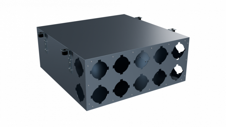 Вентиляционный коллектор Flexag CMP-FLD 200/90x10 D200 на 10 выходов.