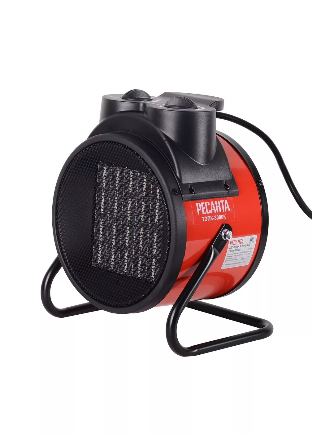 Тепловая пушка электрическая Ресанта ТЭПК-3000K 3000 Вт 67/1/23