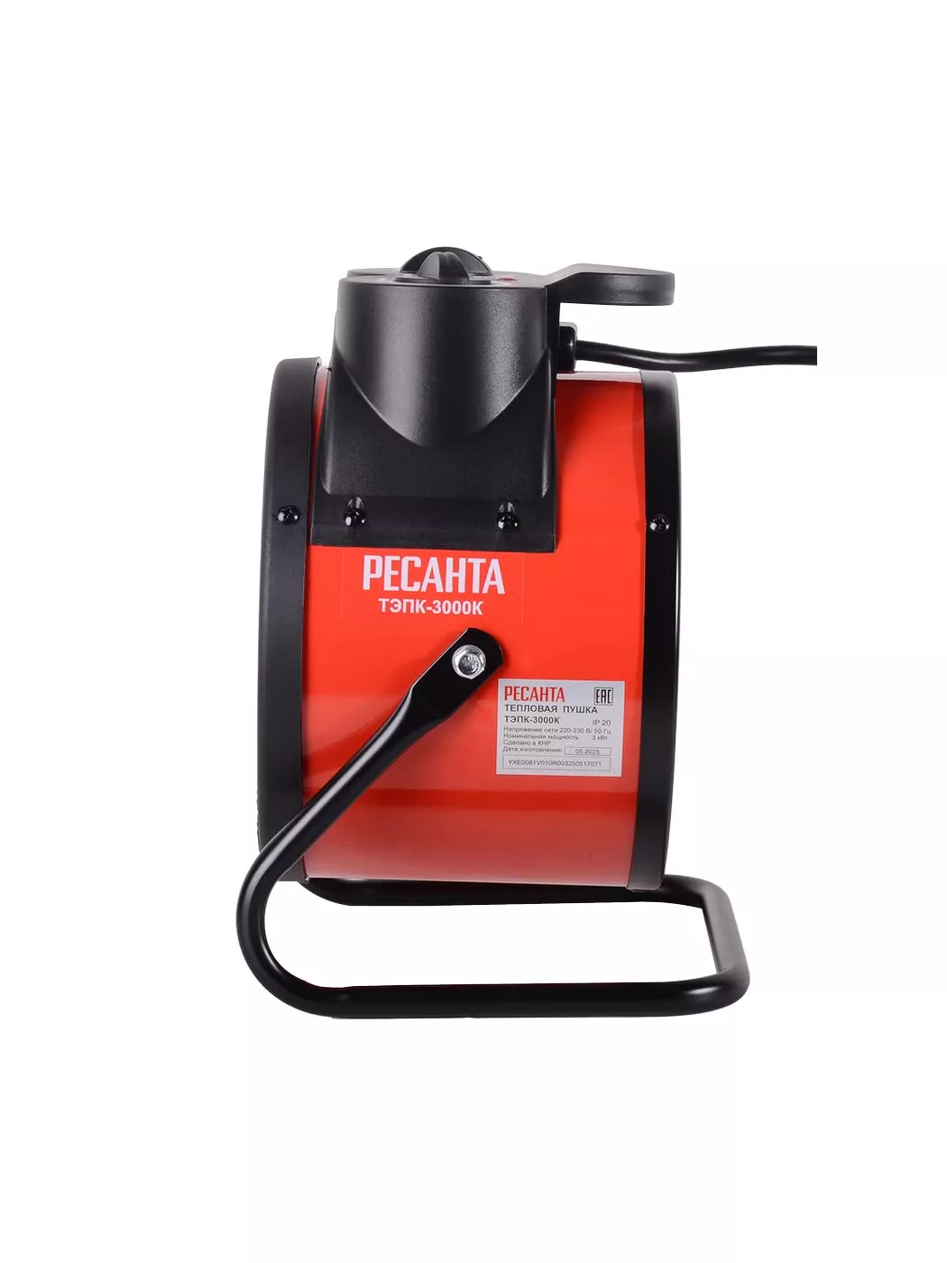 Тепловая пушка электрическая Ресанта ТЭПК-3000K 3000 Вт 67/1/23
