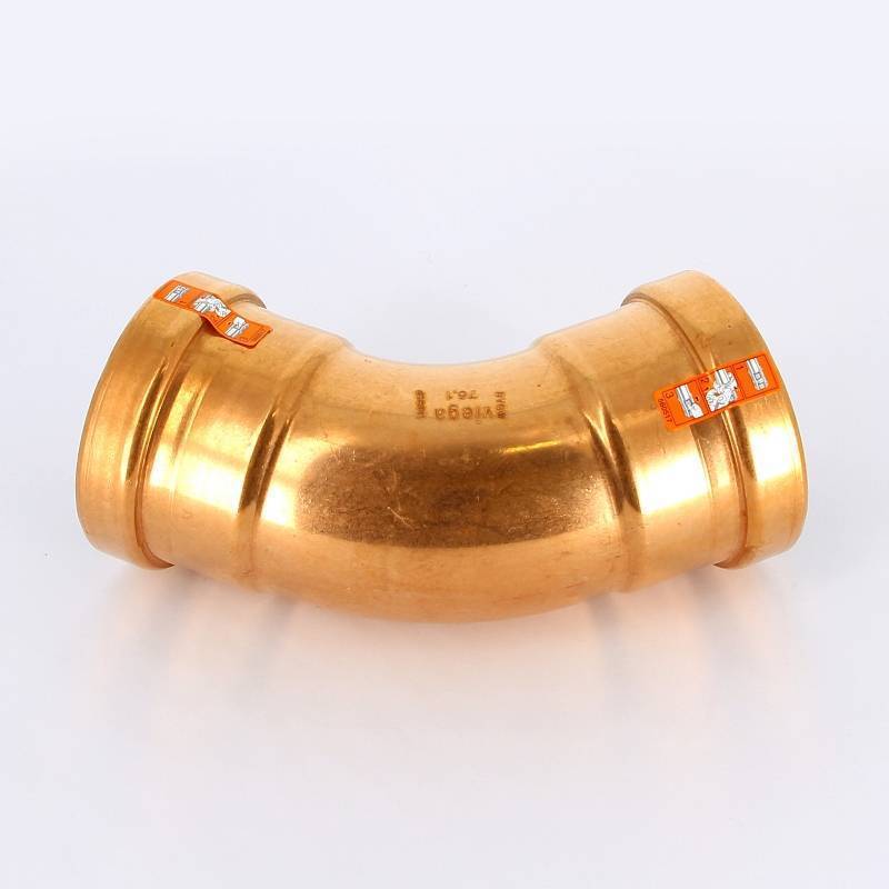 Угол пресс 45° Viega Profipress XL медь 76.1 мм 476908