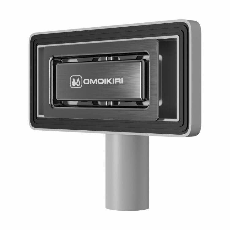 Перелив универсальный Omoikiri нержавеющая сталь вороненая сталь 4956722
