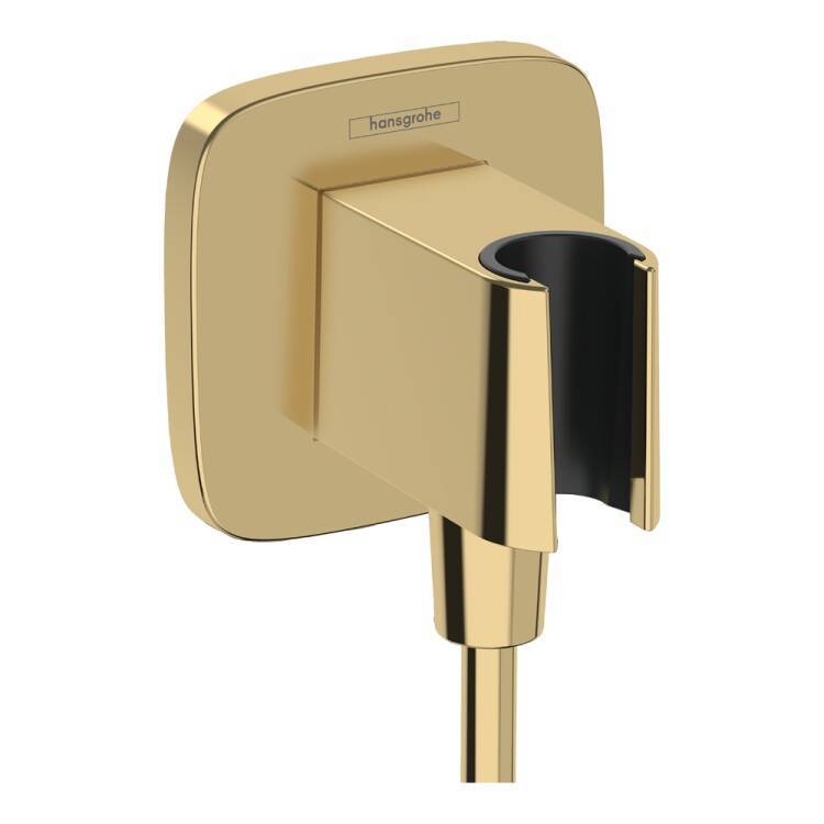 Шланговое подсоединение hansgrohe FixFit Q полированное золото 26887990