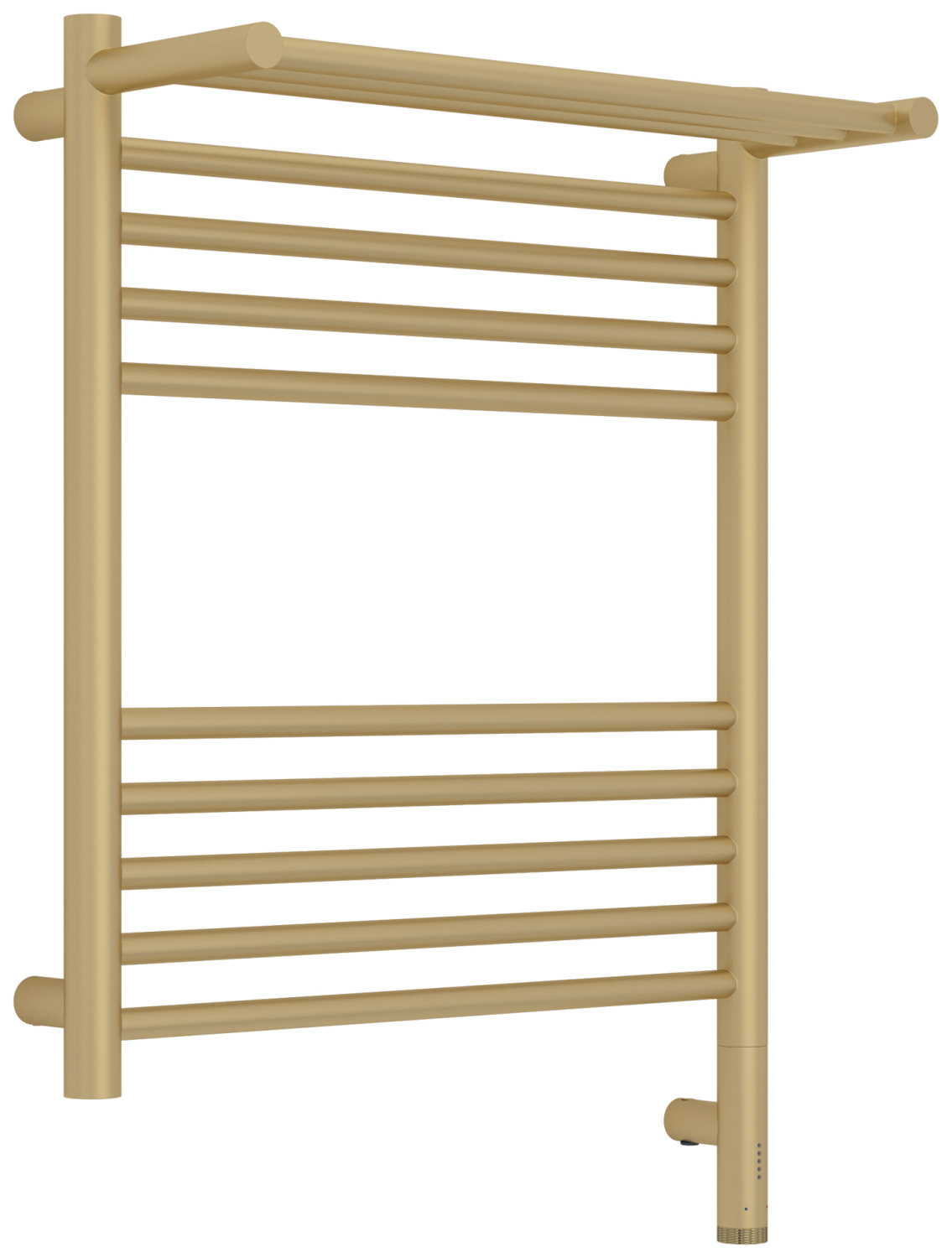 Полотенцесушитель электрический Сунержа Богема 3.1 с 1 полкой 50х60 см правый шампань матовая 022-6007-6050