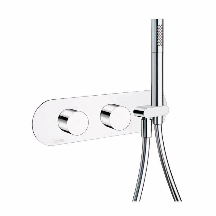 Смеситель для душа Carimali ILTONDO на 3 потребителя хром 21938ESTACR