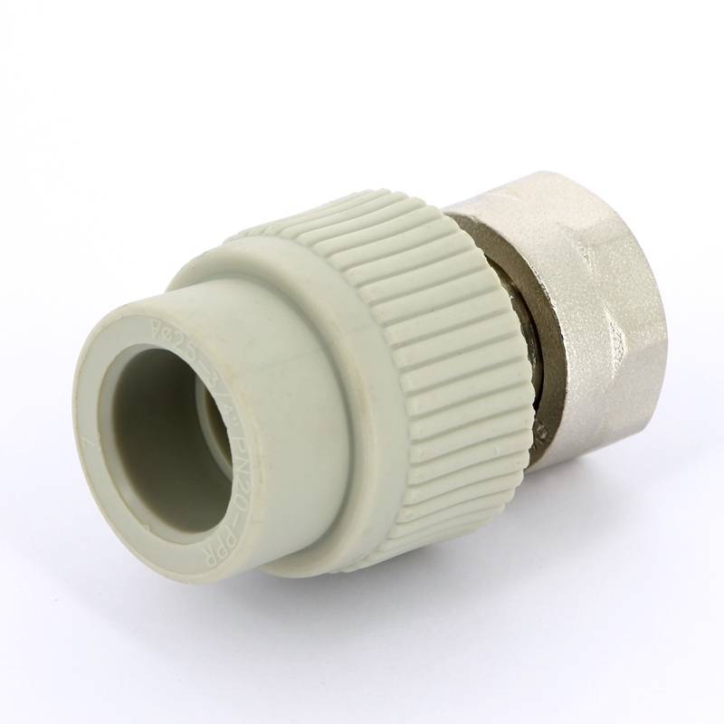 Муфта полипропиленовая FV-Plast с накидной гайкой и вварным патрубком 25x1 223025